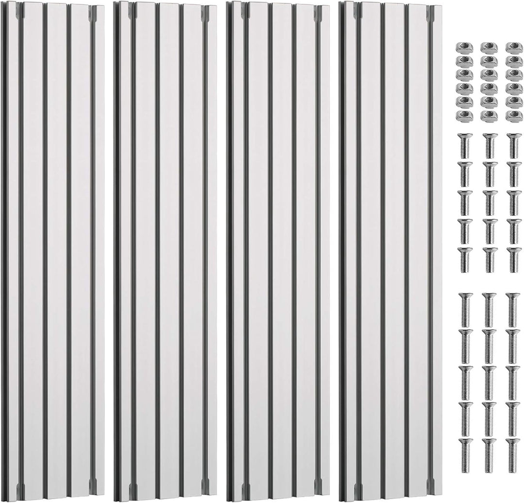 Genmitsu 4stk. T-Slot CNC-Arbeitsoberfläche aus Aluminium für CNC-Fräsmaschine PROVerXL 4030, 51 x 1
