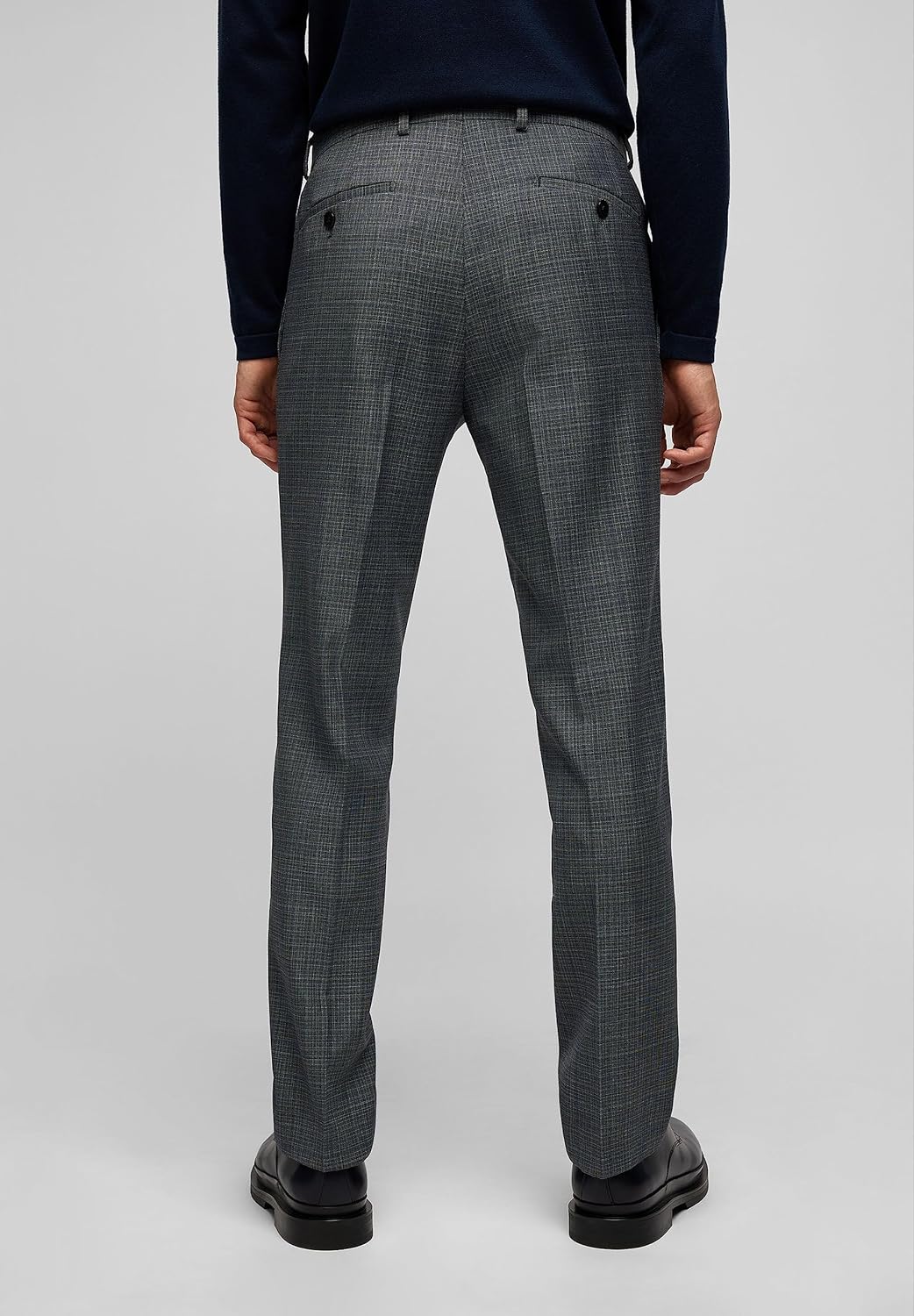 Daniel Hechter Herren Tapered Anzughose Hose Baukasten 5642 7994 24 Grau, 24 Grau