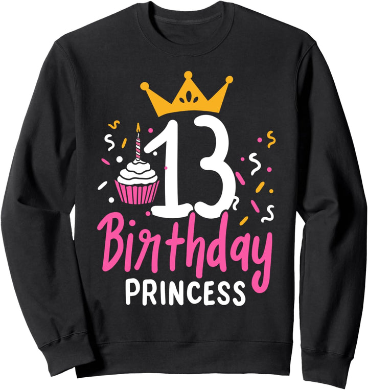 13. Geburtstag Mädchen Sweatshirt