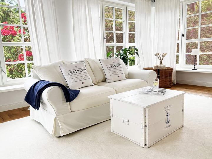 Uncle Joe´s Truhe Old School Couchtisch Truhentisch im Vintage Shabby chic Style aus Massiv-Holz in