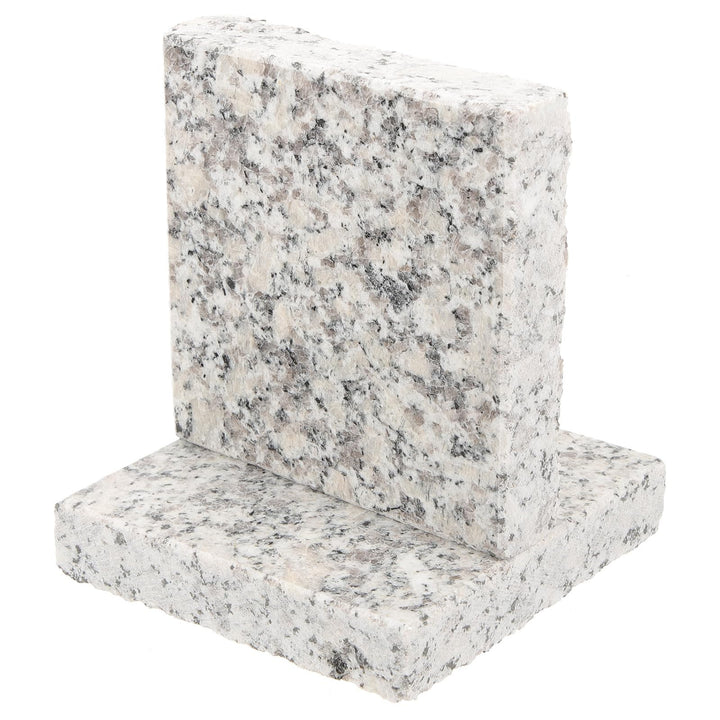 HEMOTON 2 Stück Kühlplatte aus Granit für Haustiere und Kleintiere 9x9cm mit Wärmespeicherung und Le