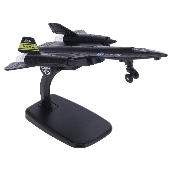 Zerodis SR71 Blackbird Aufklärungsflugzeug Modell, Kinder Jungen Legierung Kunststoff Flugzeug Model