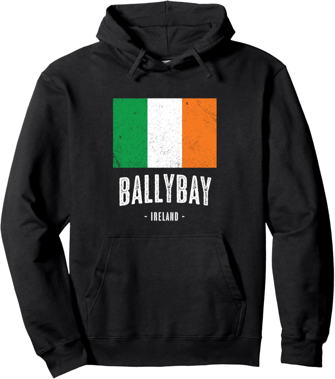 Stadt von BALLYBAY - Irland | Irische Flagge Souvenir - Pullover Hoodie