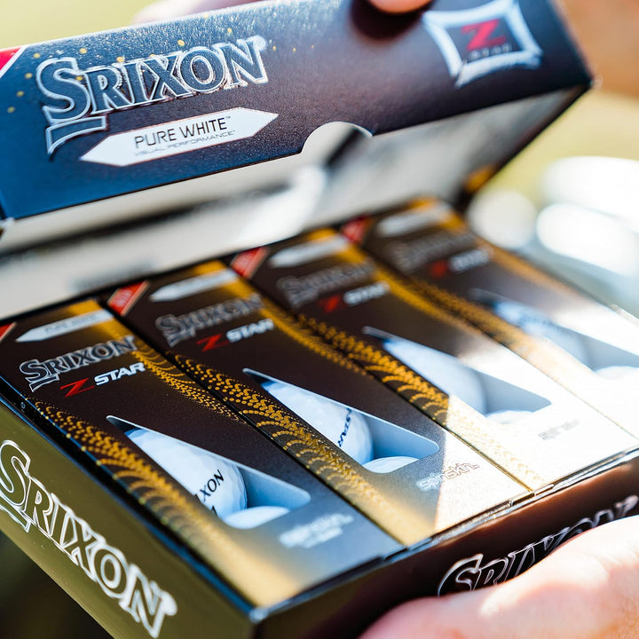 Srixon 24 Z-Star Golfbälle Einheitsgrösse Weiss/opulenter Garten, Einheitsgröße Weiss/opul