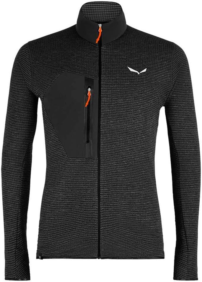 Salewa Herren Pedroc Pl Responsive M Fleece Jacke S black out melange/0910, S black out melange/0910