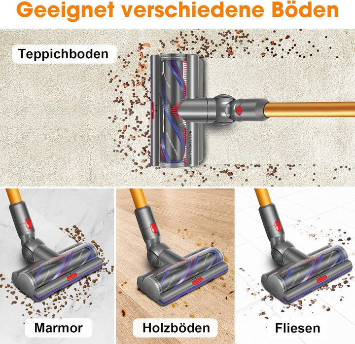 V11 Torque Drive Bodendüse für Dyson V11 V15 V10 V8 V7 Bürste Anti-Tangle Einstellbare Saugkraft Ele