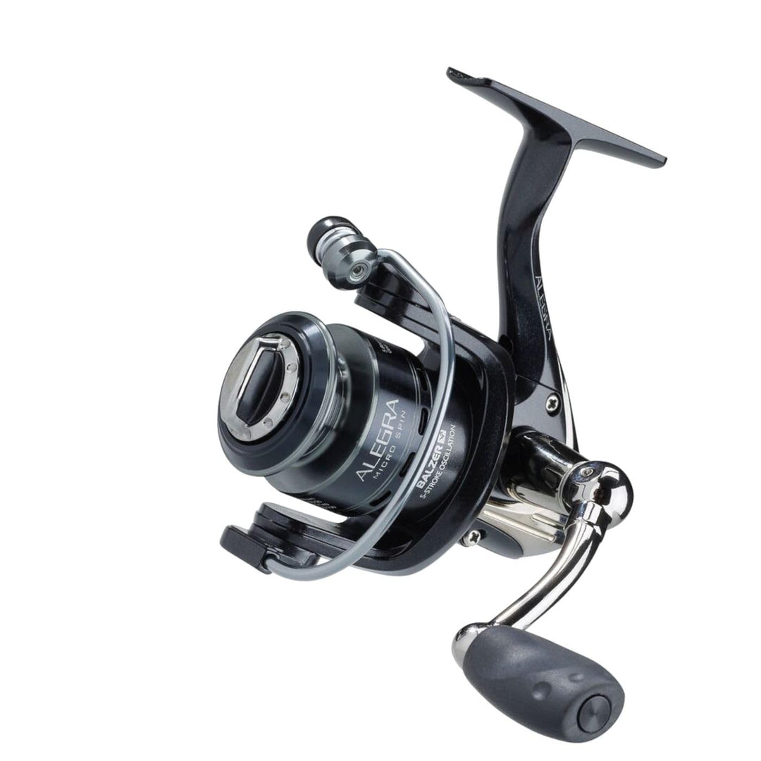 Balzer Alegra Micro Spin 518 - Angelrolle zum Ultra Ligt Angeln, Stationärrolle zum leichten Spinnan