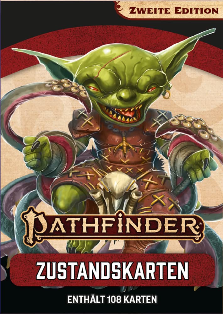 Pathfinder 2 - Zustandskarten (Pathfinder Zubehör), Literaturbeilage