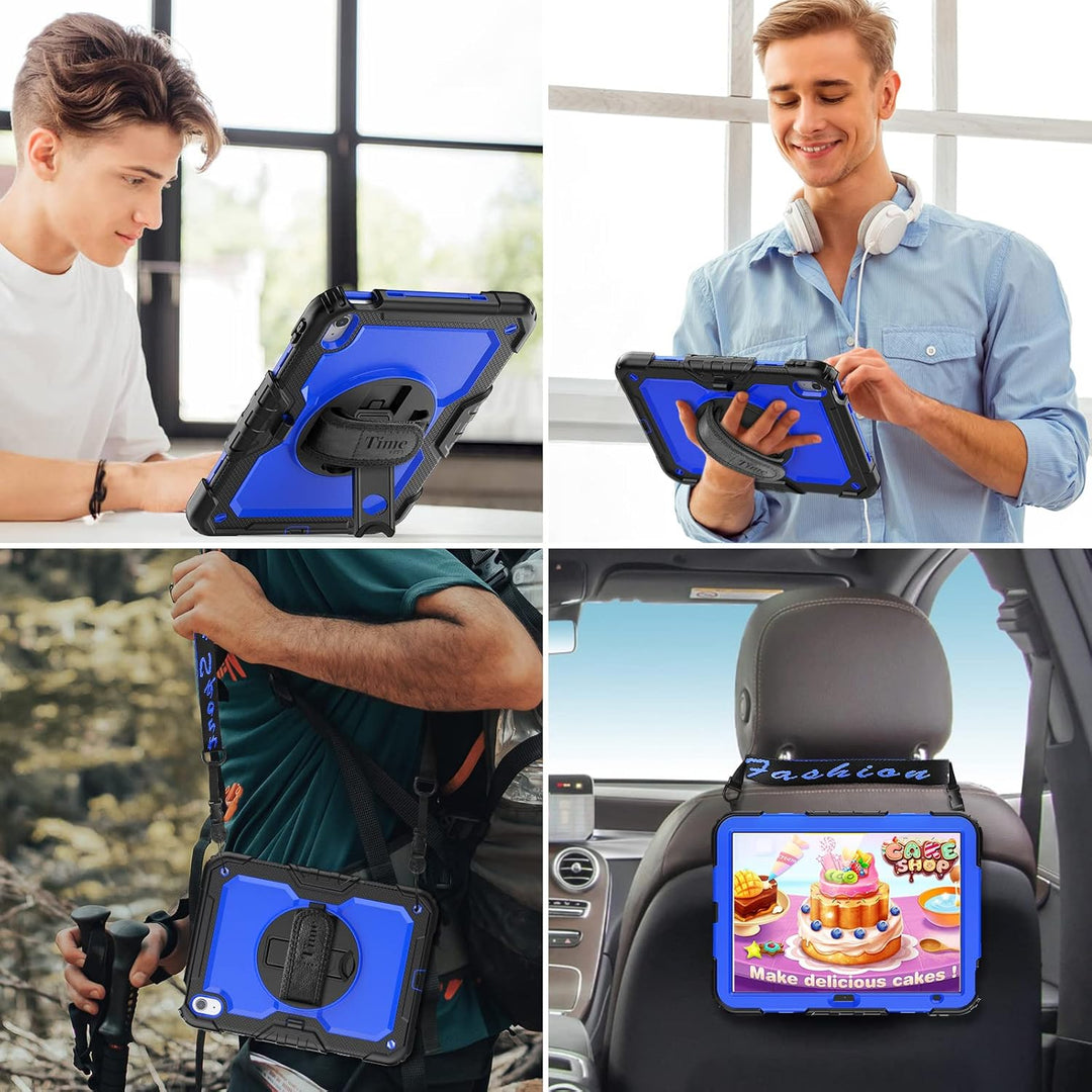 Timecity Hülle für iPad A16 11./10. Generation 11/10.9 Zoll 2025/2022 | für iPad Hülle Stossfeste mi