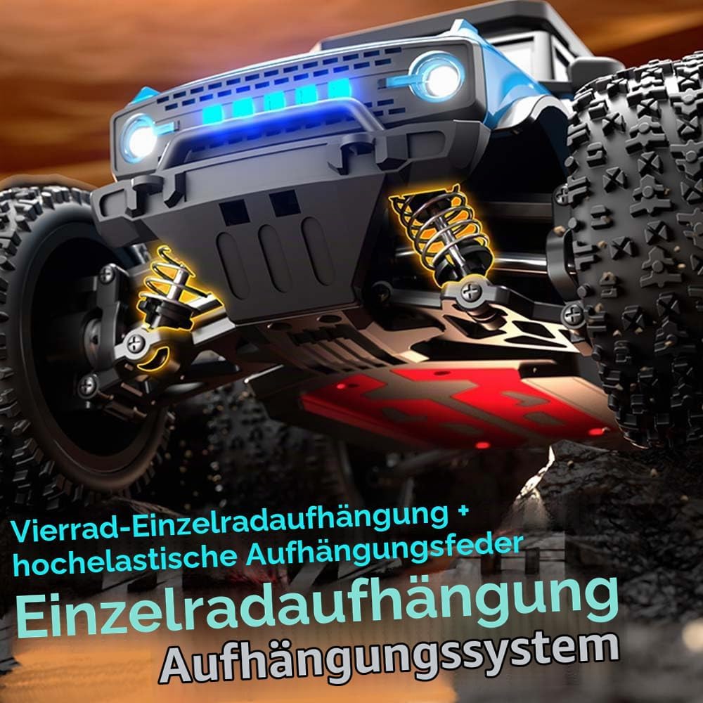 X-Verse SG201MAX Ferngesteuertes Auto, 1:20 55KM/H RC Autos Bürstenlose, 4WD All Terrain Offroad RC