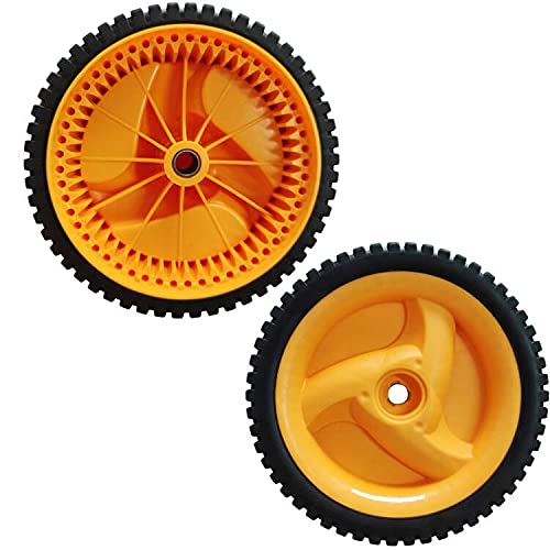 2 Stück Rasenmäher Antriebsrad mit Lager Universal Vorderrad Rad 53 Zähne für McCulloch, Rally Craft