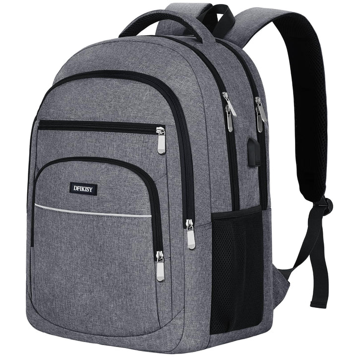 Rucksack Herren Gross, Laptop Rucksack Wasserdicht 17,3 Zoll Schulrucksack Laptoptasche mit USB Lade