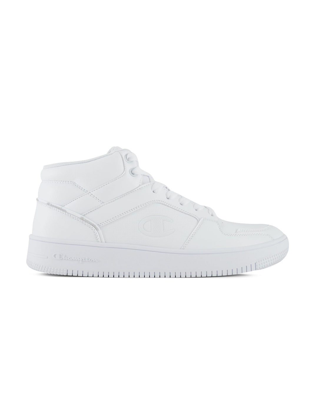 Champion Rebound 2.0 MID Herren Sneaker S21907-CHA-WW014 weiss/schwarz/grau 41 EU Weiss Ww001, 41 EU