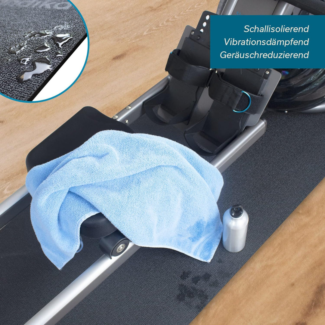 Skandika Bodenschutzmatte für Heimtrainer Rudergeräte und Vibrationsplatten | Made in Germany, Multi