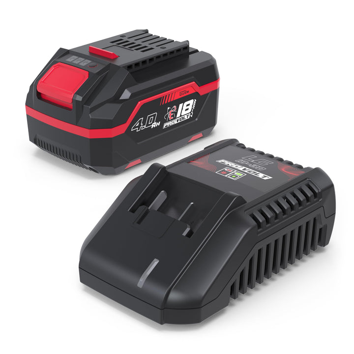Güde Ladegerät & Akkupack Starter-Kit LGAP 18-3040 P (18 V Li-Ion, 4 Ah Akkupack & 3A Schnellladeger