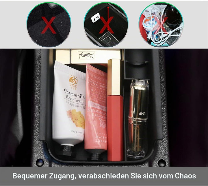 GAFAT Kompatibel mit VW Golf 8 8.5 MK8 GTI GTE GTD Alltrack R Variant 2020-2025 2026 Mittelkonsole A