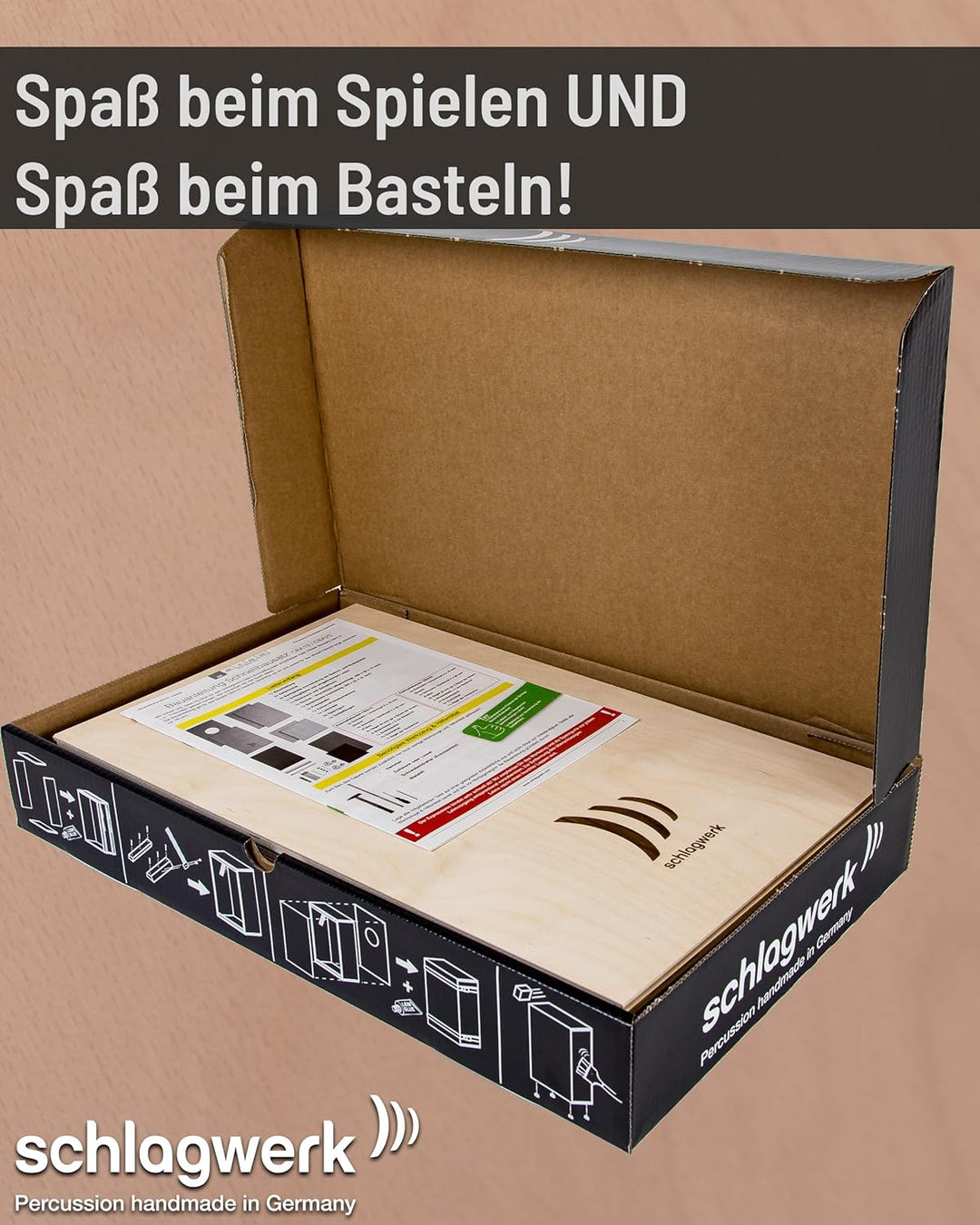 Schlagwerk - CBA20S - SPL montierbare Cajon - Large