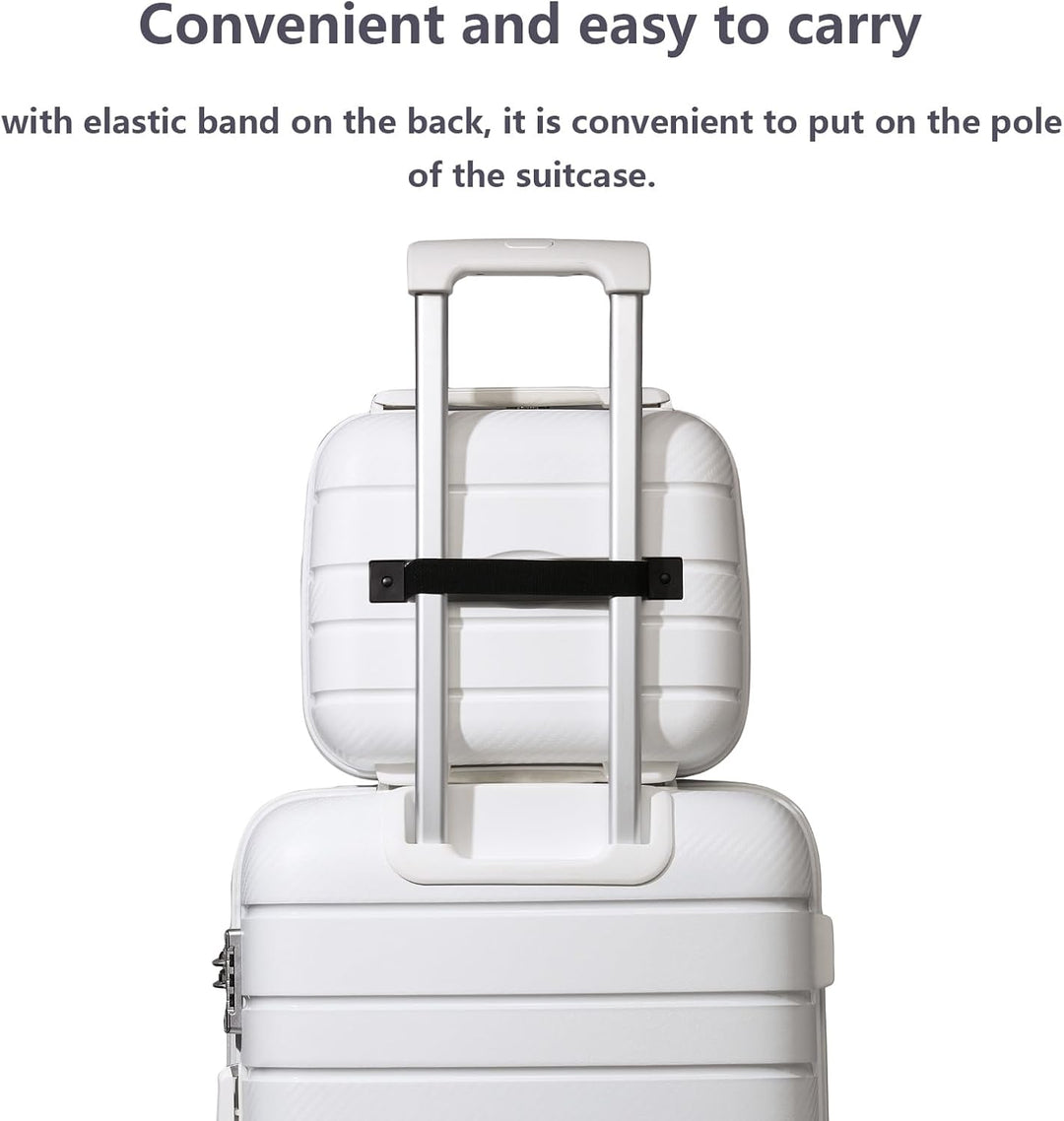 KONO Carry-ons Luggage Kleiner Koffer Handgepäck 55x40x20 Leicht Kabinentrolley Handgepäckkoffer Har
