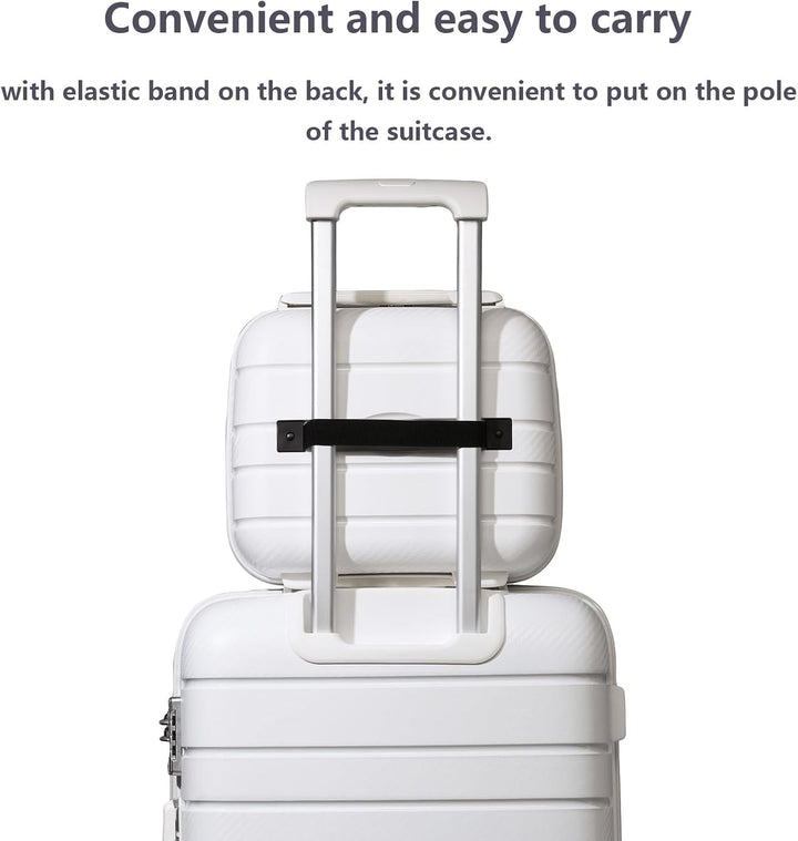 KONO Carry-ons Luggage Kleiner Koffer Handgepäck 55x40x20 Leicht Kabinentrolley Handgepäckkoffer Har