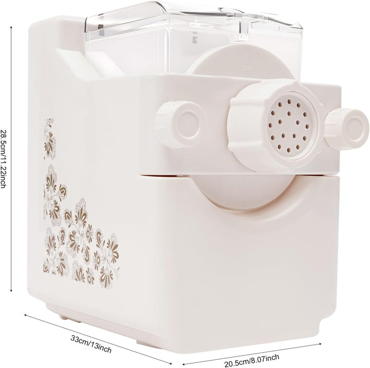Nudelmaschine Elektrische mit 9 Formen, 180W 220V Multifunktions Nudelmaker | 500g Kapazität, Geschw
