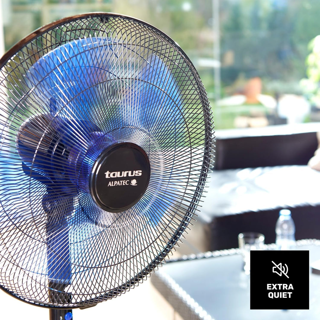 Taurus Boreal Elegance 16C Oszillierender Säulenventilator, Höhe 132 cm, automatisches Oszillationss
