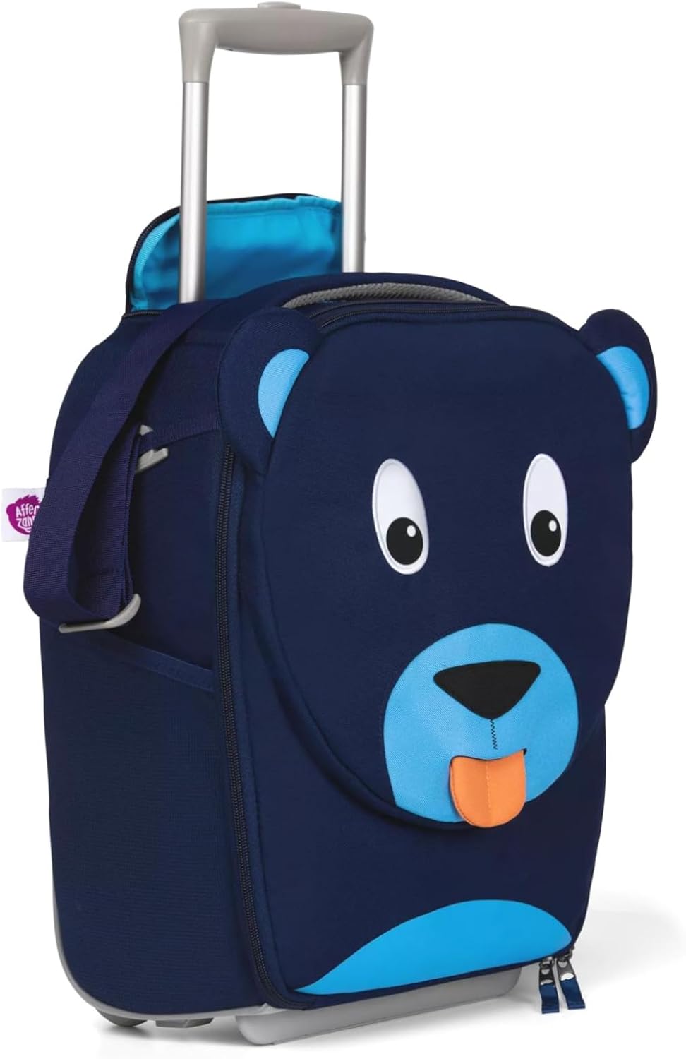 Affenzahn Kinderkoffer fürs Handgepäck, Kindertrolley zum Reisen Bär, Bär