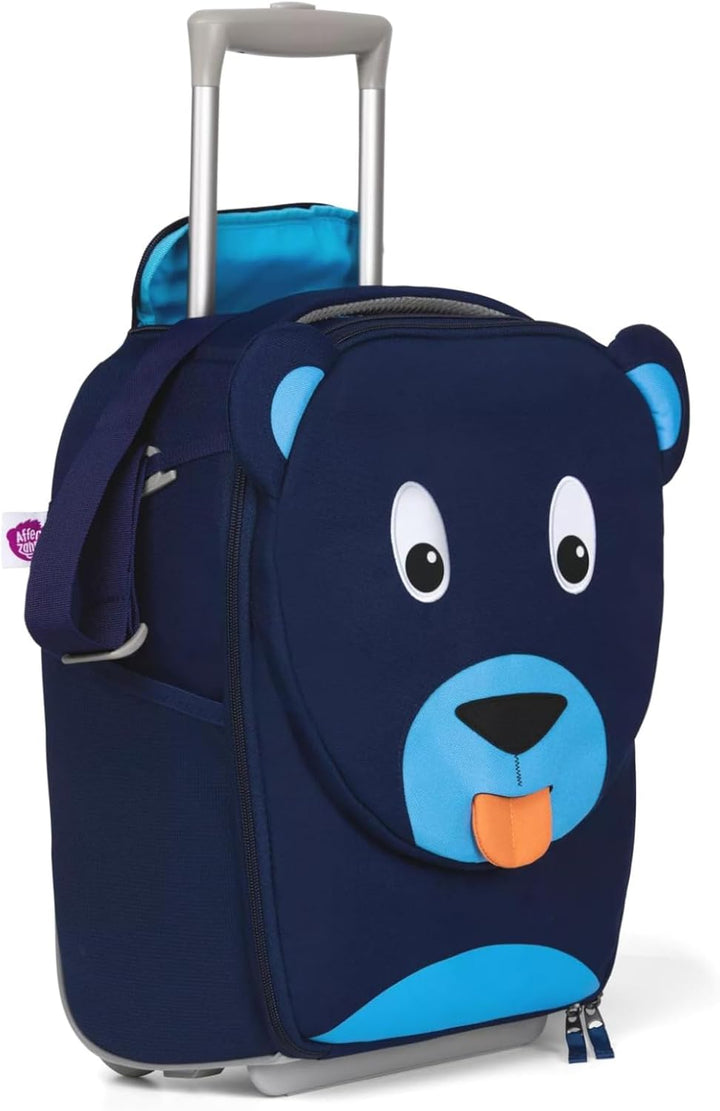 Affenzahn Kinderkoffer fürs Handgepäck, Kindertrolley zum Reisen Bär, Bär
