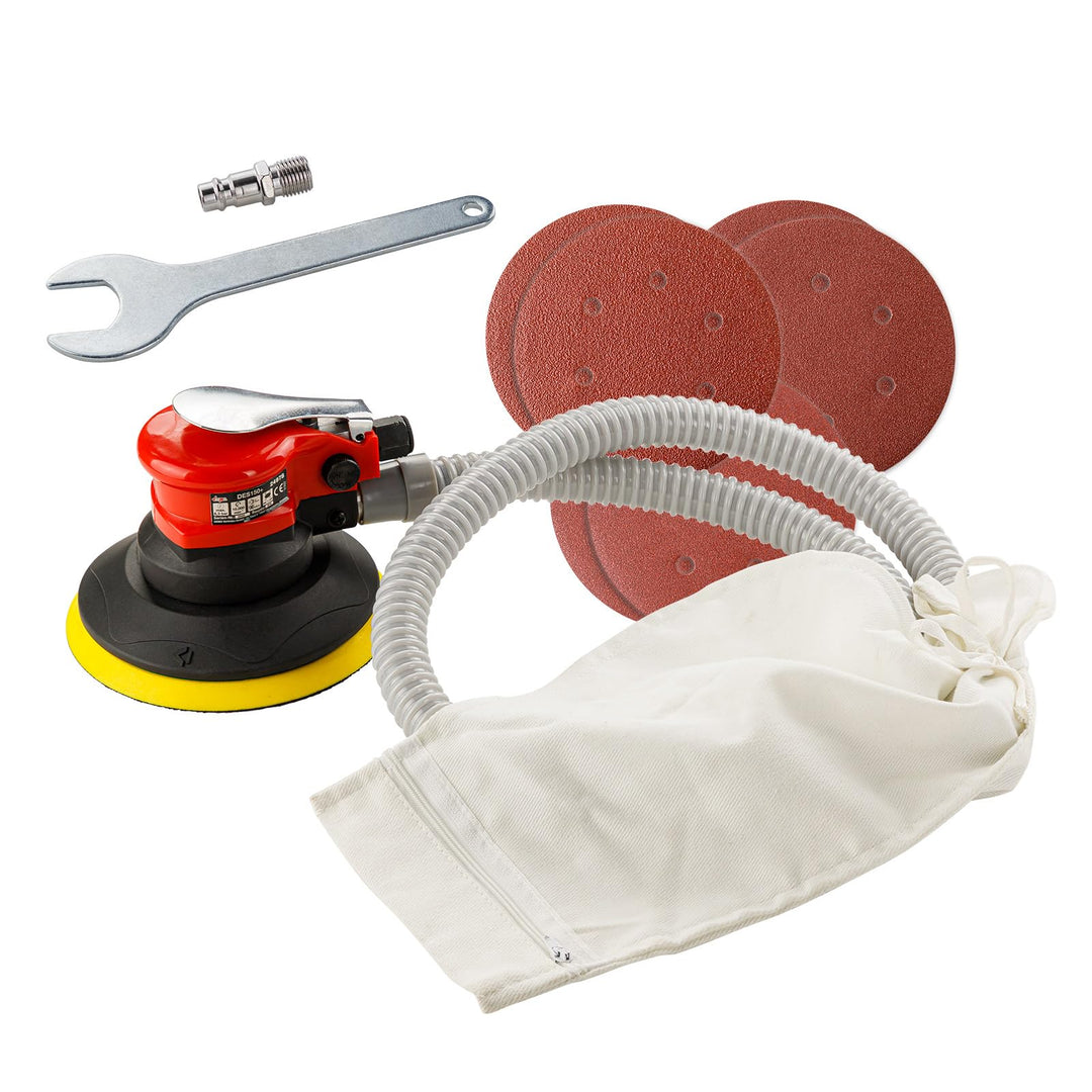 Druckluft Exzenterschleifer Druckluftschleifer Schleifer Schleifmaschine Ø 150mm