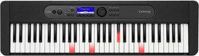 Casio LK-S450 CASIOTONE Top Leuchttastenkeyboard mit 61 anschlagdynamischen Tasten im Piano-Look, sc