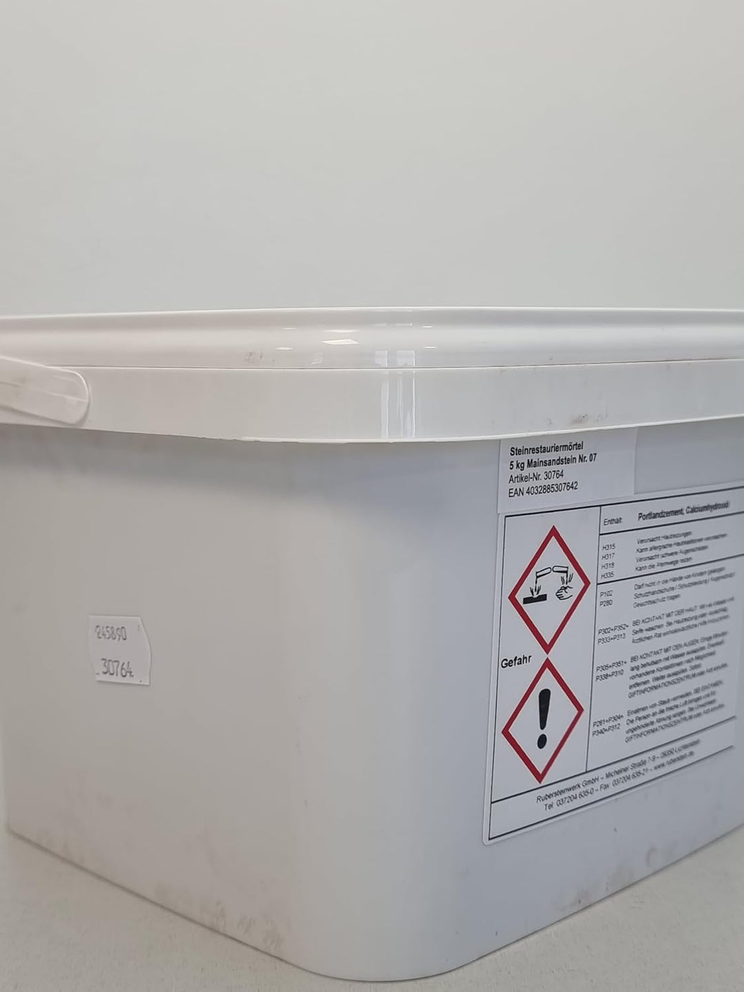 Steinrestauriermörtel/Reparaturmörtel/Mörtel für Sandstein 5 kg im Eimer (mainsandstein)