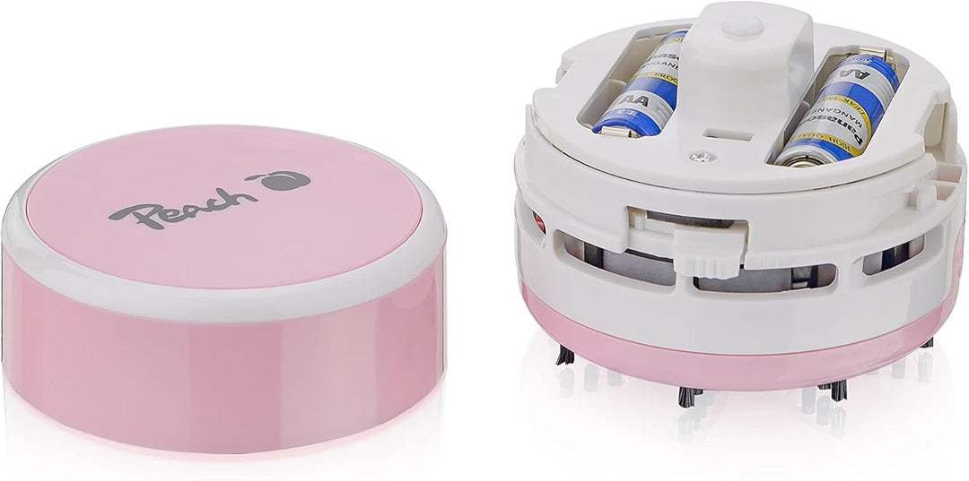 Peach Mini Staubsauger - batteriebetrieben (2X AA) - hohe Saugkraft - pink - PA105 Pink Batteriebetr