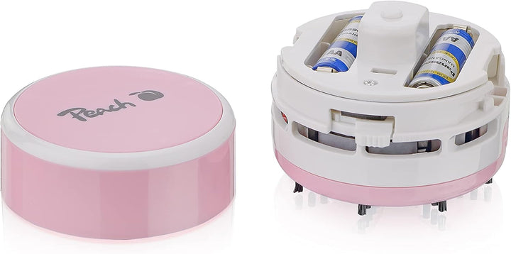 Peach Mini Staubsauger - batteriebetrieben (2X AA) - hohe Saugkraft - pink - PA105 Pink Batteriebetr