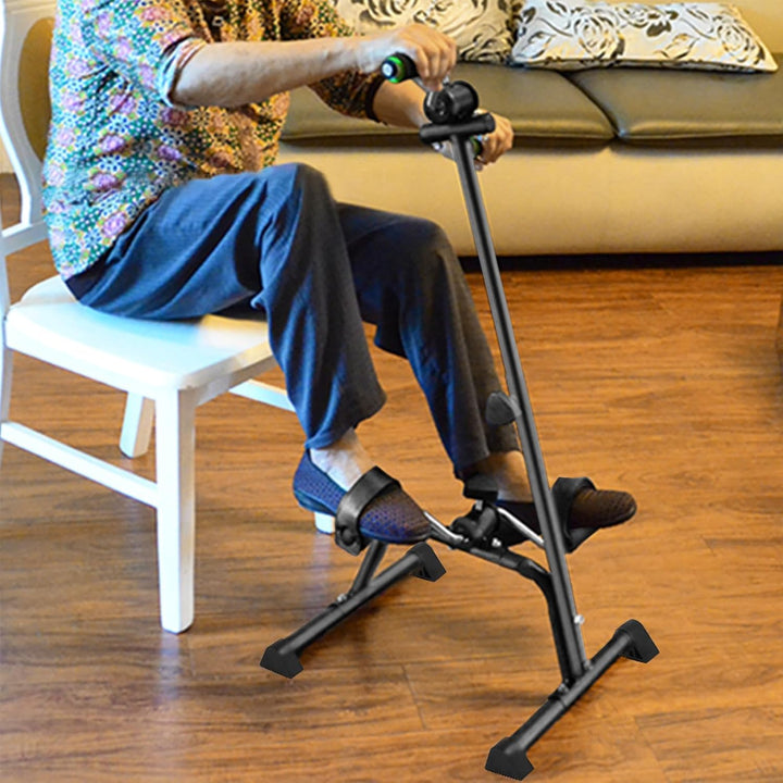 Elderly Exercise Bike, Pedaltrainer für Senioren, Arm Bein Bewegungstrainer, Heimtrainer höhenverste