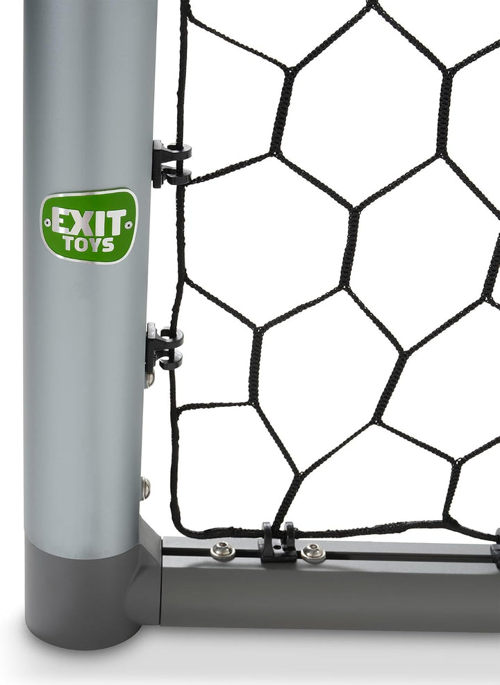 EXIT Toys Scala Aluminium Fussballtor - Fussballtor für Kinder - Leichtgewicht - Bärenstark - Hochwe
