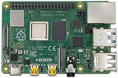 Raspberry Pi 4 Modell B; 4 GB, ARM-Cortex-A72 4 x, 1,50 GHz, 4 GB RAM, WLAN-ac, Bluetooth 5, LAN, 4