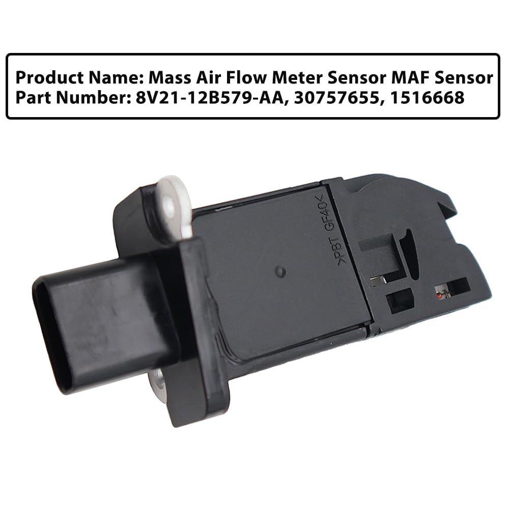 Riloer MAF Luftmassenmesser für Fiesta Volvo 8V21-12B579-AA, 30757655, 1516668