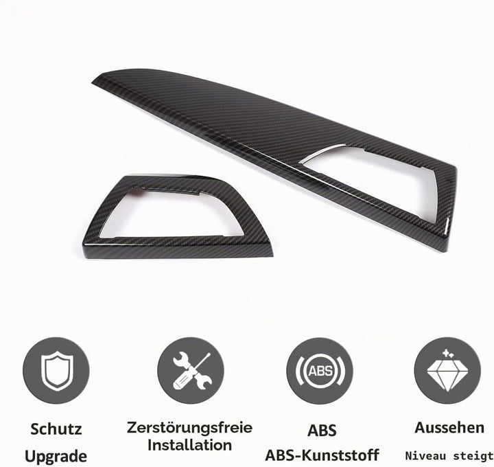 Verkleidung für die Mittelkonsole, Beifahrerseite, für 1er-, 2er-Serie, F20, F21, F22, F23, 2012–201