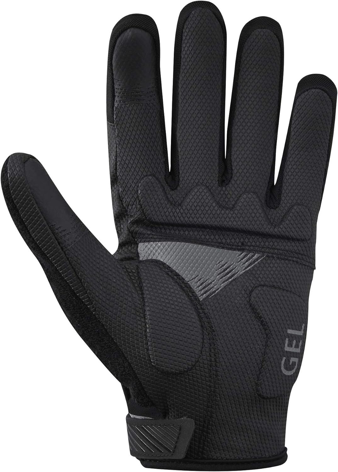 SHIMANO Lange Handschuhe SH, Unisex Erwachsene, Schwarz, M