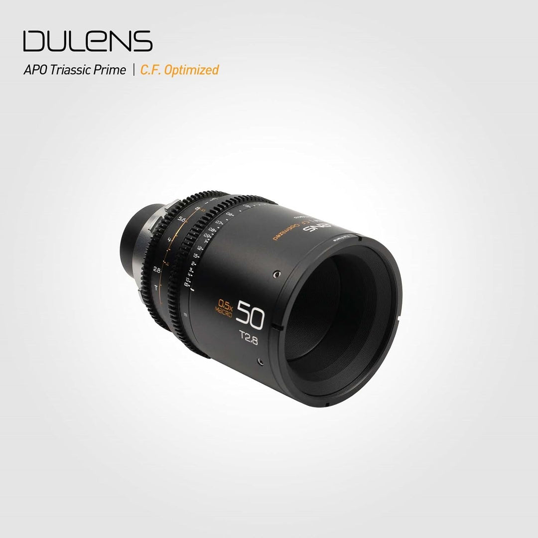 DULENS APO Triassic Prime Objektiv T2.8 Cine Objektiv Grosse Blende Manueller Fokus (50 mm) 50mm, 50
