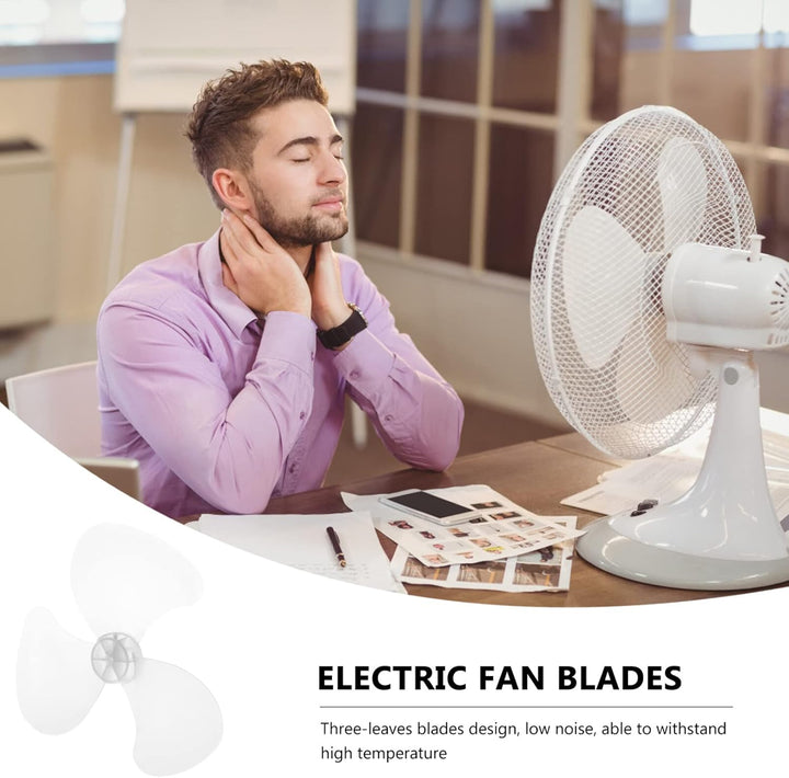 2 Stück Ersatz Lüfterblätter Für Elektrische Standventilatoren 14 Und 16 Zoll Kunststoff Drei-Blatt