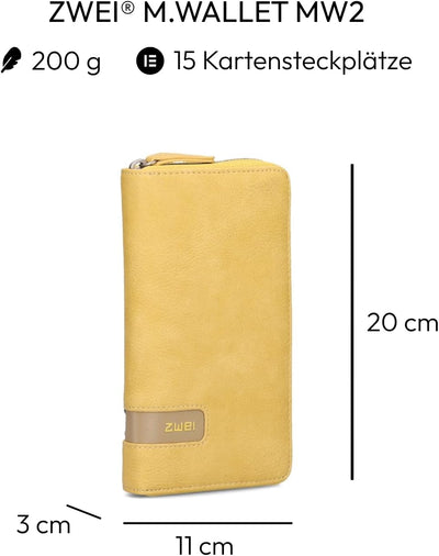 Zwei M.Wallet Wallet MW2 Lemon, Lemon