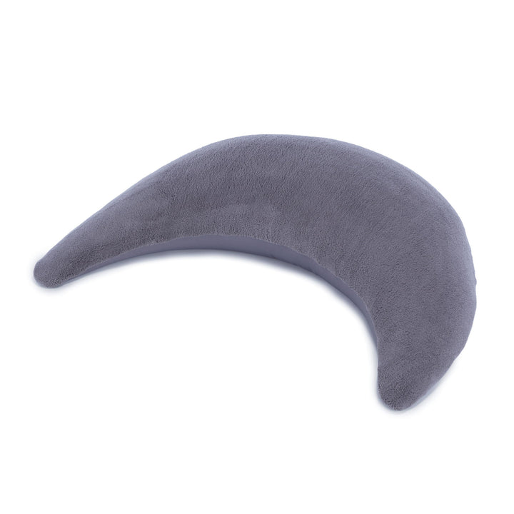 Theraline Plüschmond Stillkissen, Kopfkissen und Nackenkissen mit Perlen, ergonomisches Kissen zum S