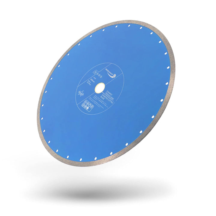 PRODIAMANT Profi Diamant-Trennscheibe PRORIM 400 mm x 30/25,4 mm kein ausbrechen bei Fliesen Feinste