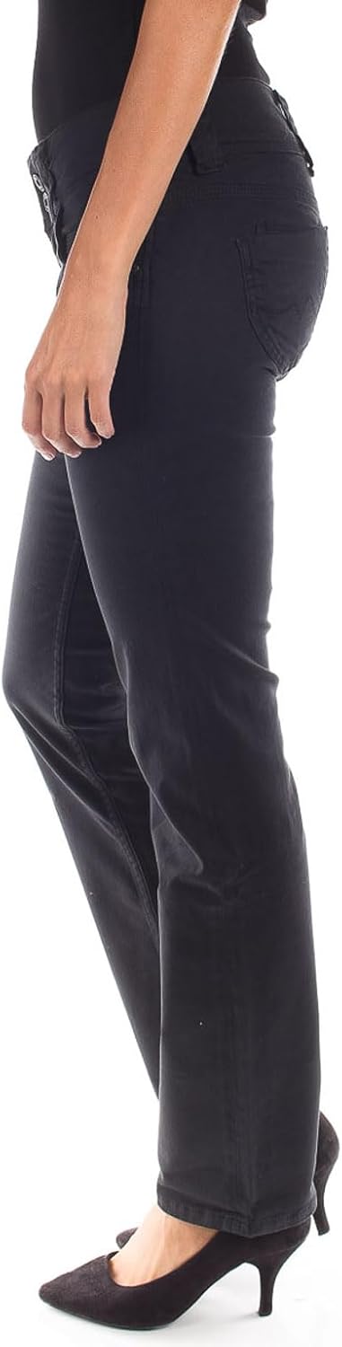 Pepe Jeans Damen Straight Leg VENUS 24W / 30L Black (Black), 24W / 30L Black (Black)