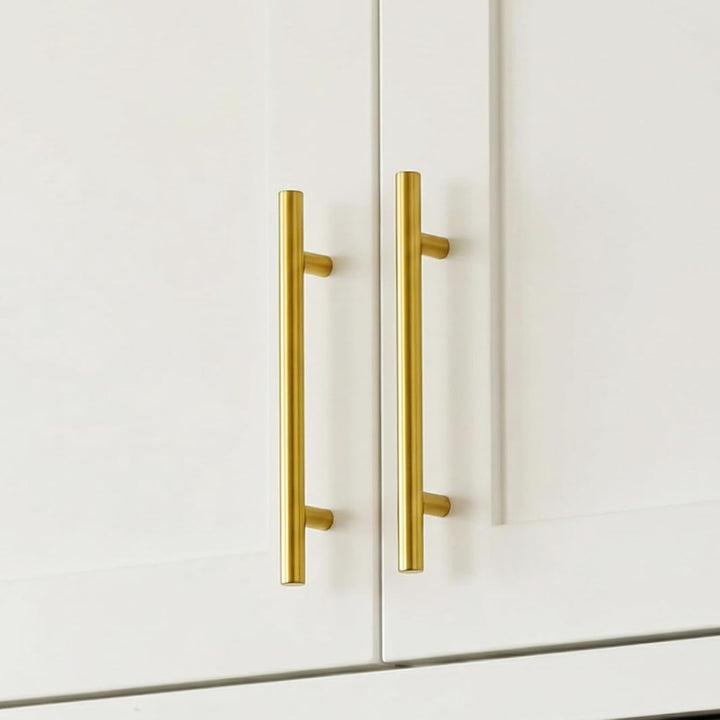 20 Stück LONTON Küchengriffe 160mm lochabstand Griffe für Küchenschränke Gold Möbelgriffe, Schrankgr