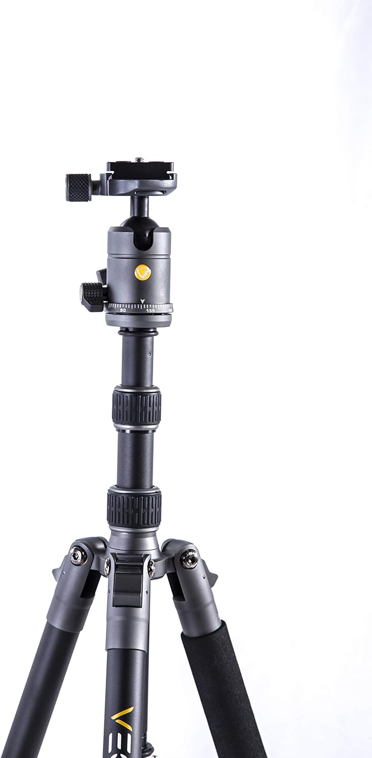 Vanguard VEO 3GO 235AB - Reisestativ aus Aluminium, Silber Tripod, Tripod