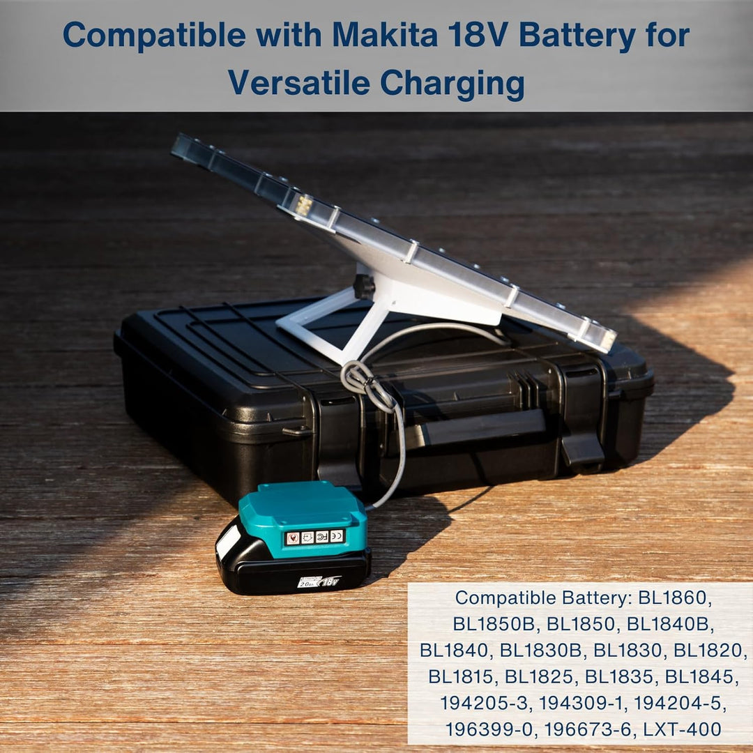 Batteriebetriebenes Ladegerät für Starlink Mini, kompatibel mit Makita-Akkus, 60 W 20 V/3 A Ausgang,
