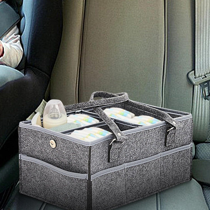 Generisch Baby-Wickeltasche, Windeltasche, Windel-Organizer aus Filz, Filz-Babywindel-Organizer, Kin