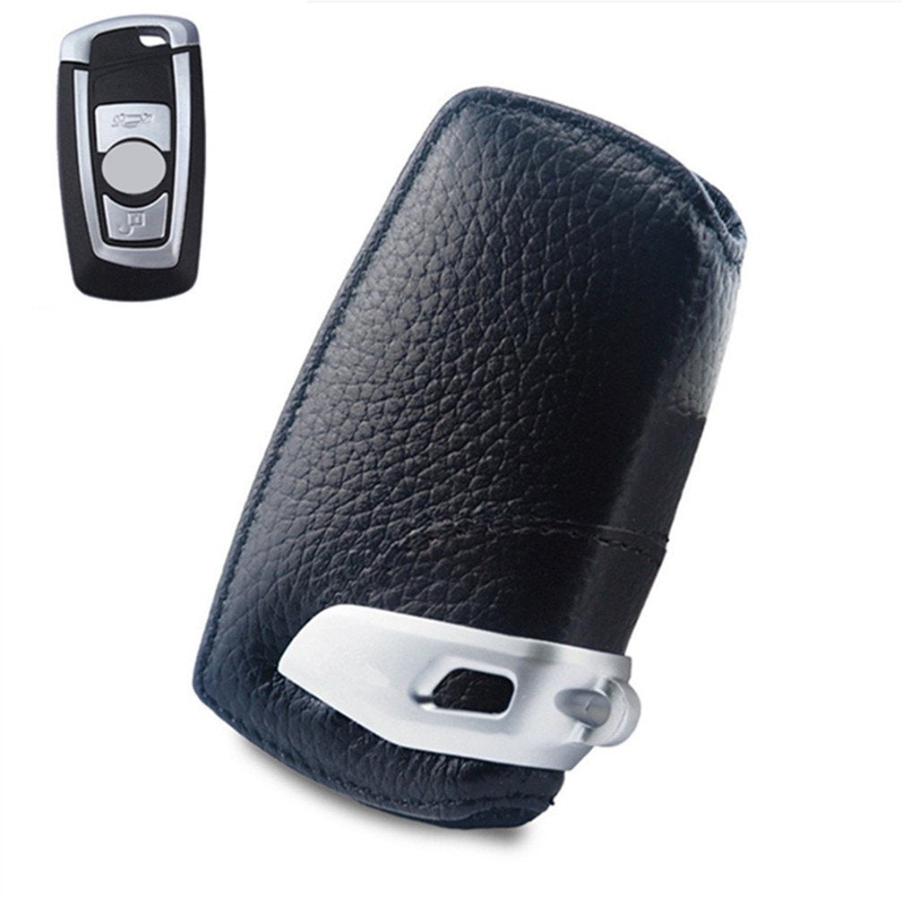 Happyit Auto echtes Leder Smart Key Cover Fall für BMW F10 F20 F30 NEU 1 2 3 4 5 6 7 Serie X3 X4 320