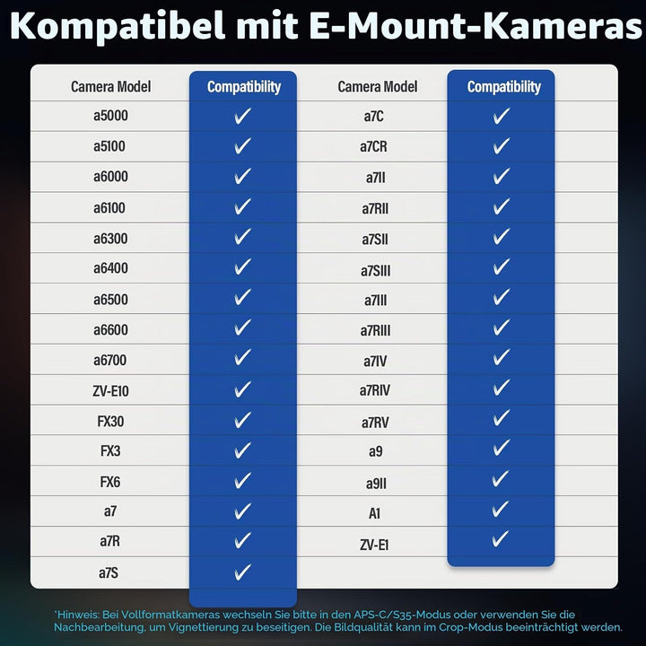 SIRUI Sniper 16mm, 23mm, 33mm, 56mm, 75mm Autofokus-Objektiv-Set, F1.2 Weitwinkel APS-C Kameraobjekt